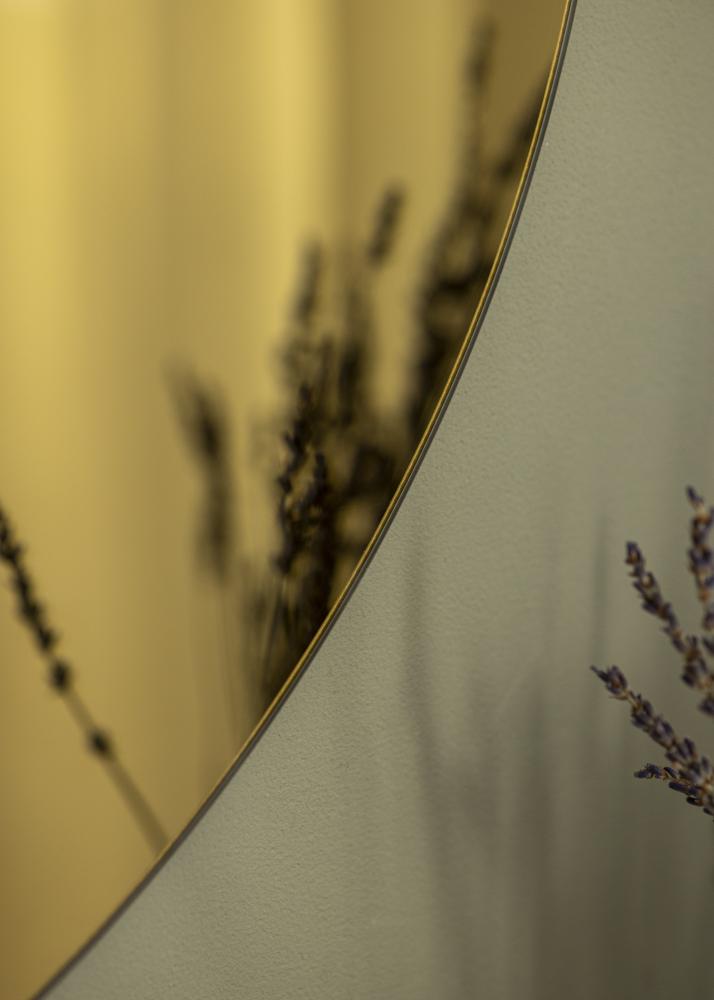 Spegel Golden Yellow 70 cm Ø