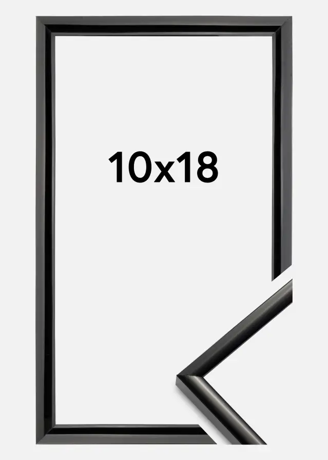 Ram New Lifestyle Svart 10x18 cm