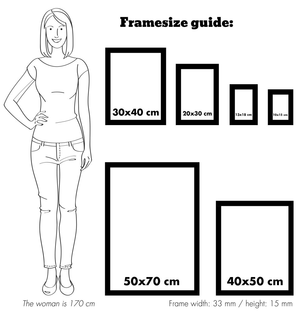 Ram Sandra Brun 10x15 cm