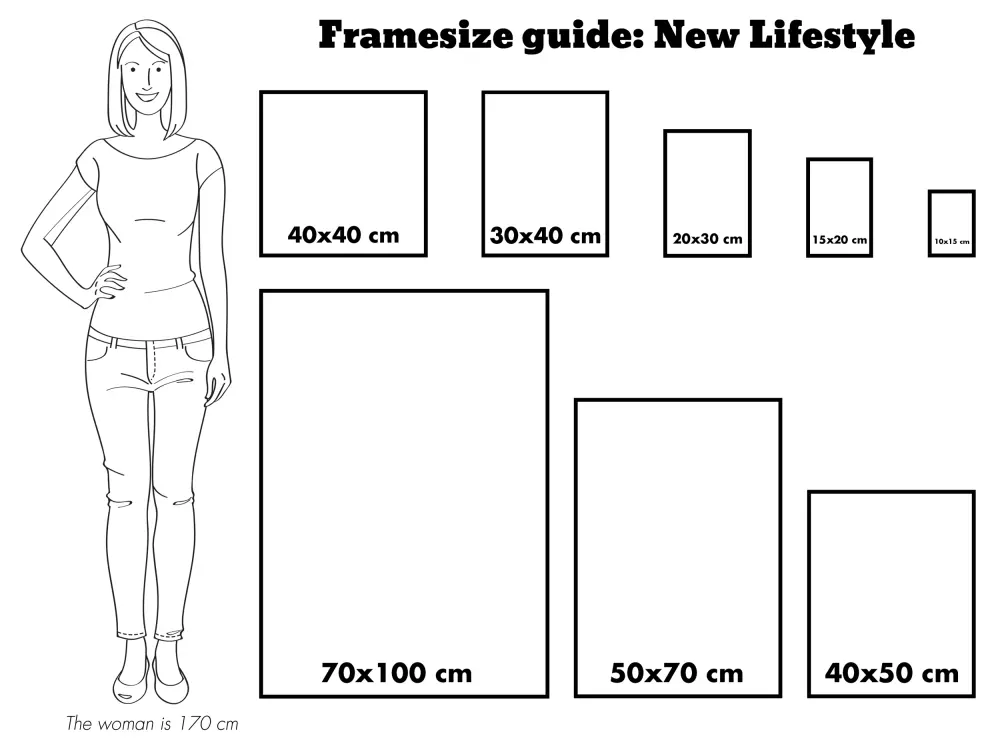New Lifestyle Collageram Vit - 5 Bilder (10x15 cm)