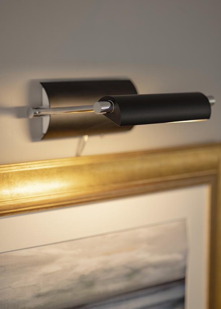 Åmål V787 LED tavelbelysning 22 cm - Svart