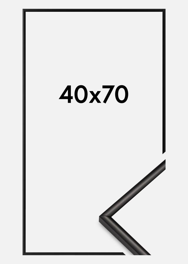 Ram New Lifestyle Akrylglas Matt Svart 40x70 cm