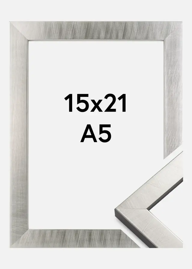 Ram Uppsala Silver 15x21 cm (A5)