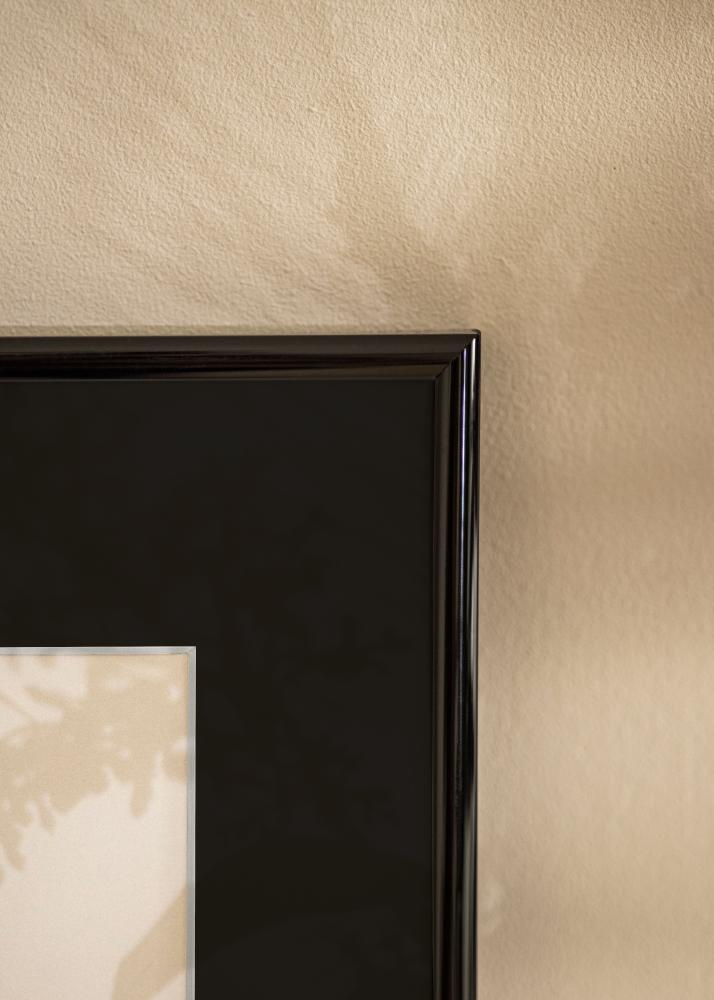 Ram Victoria Svart 50x70 cm - Passepartout Svart 33x56 cm