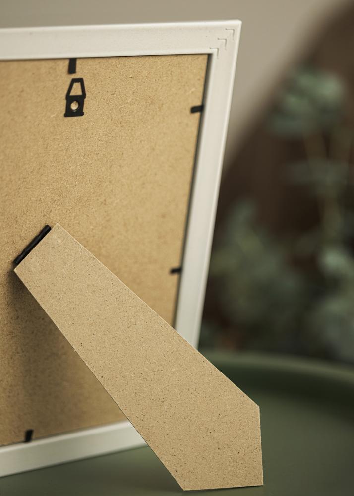 Ram Västkusten Ek 13x18 cm - Passepartout Vit B7 88x125 mm