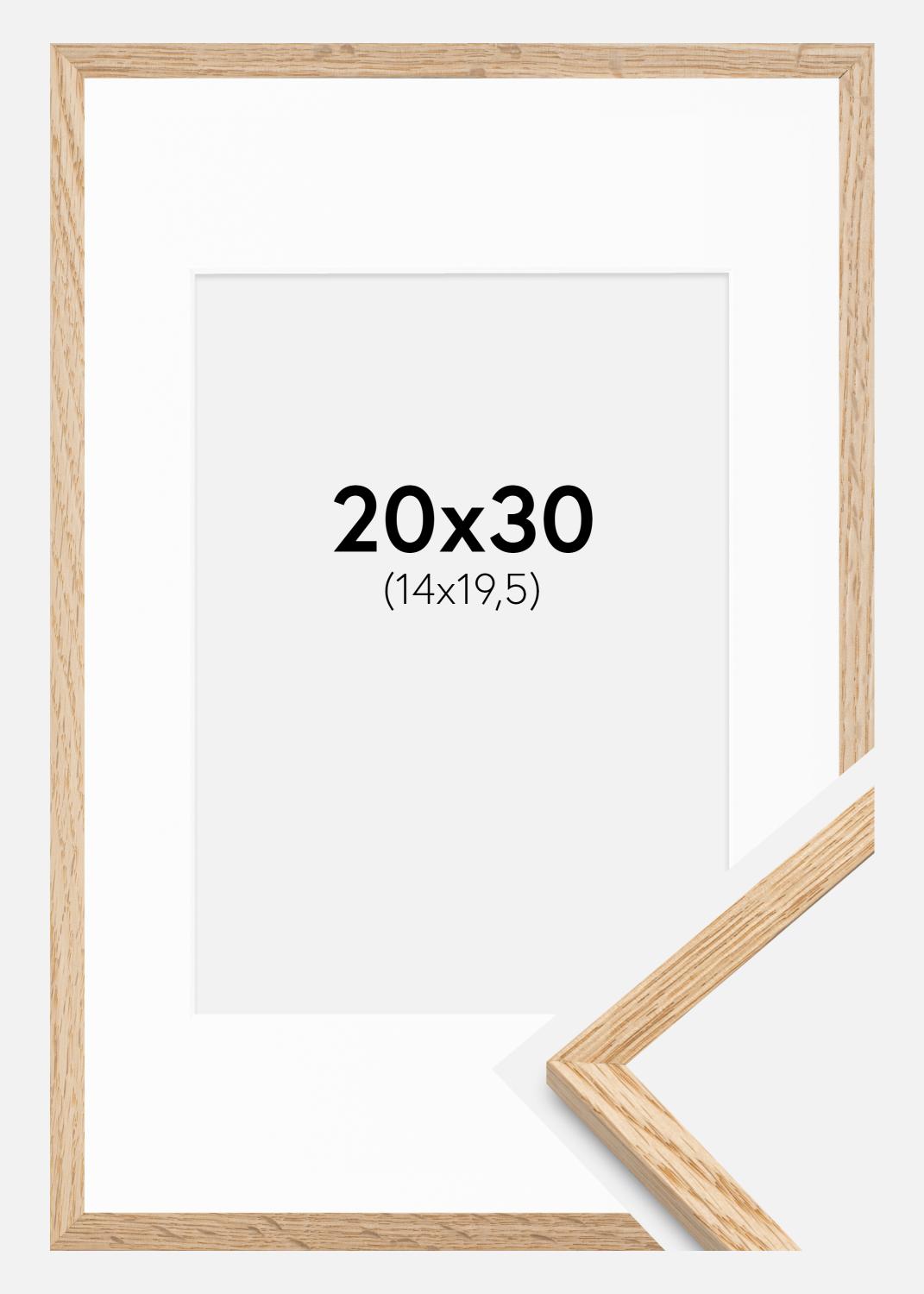 Product Image for Ram Tunn Ek 20x30 cm - Passepartout Vit 15x21 cm (A5)