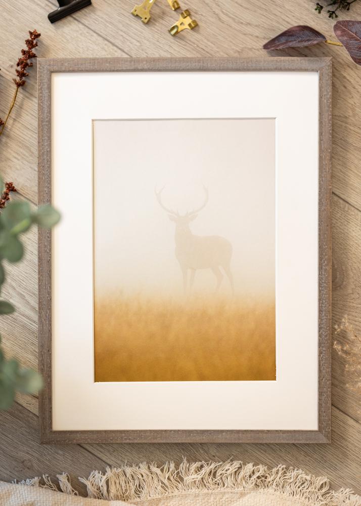 Ram Ares Akrylglas Grå 28x35 cm