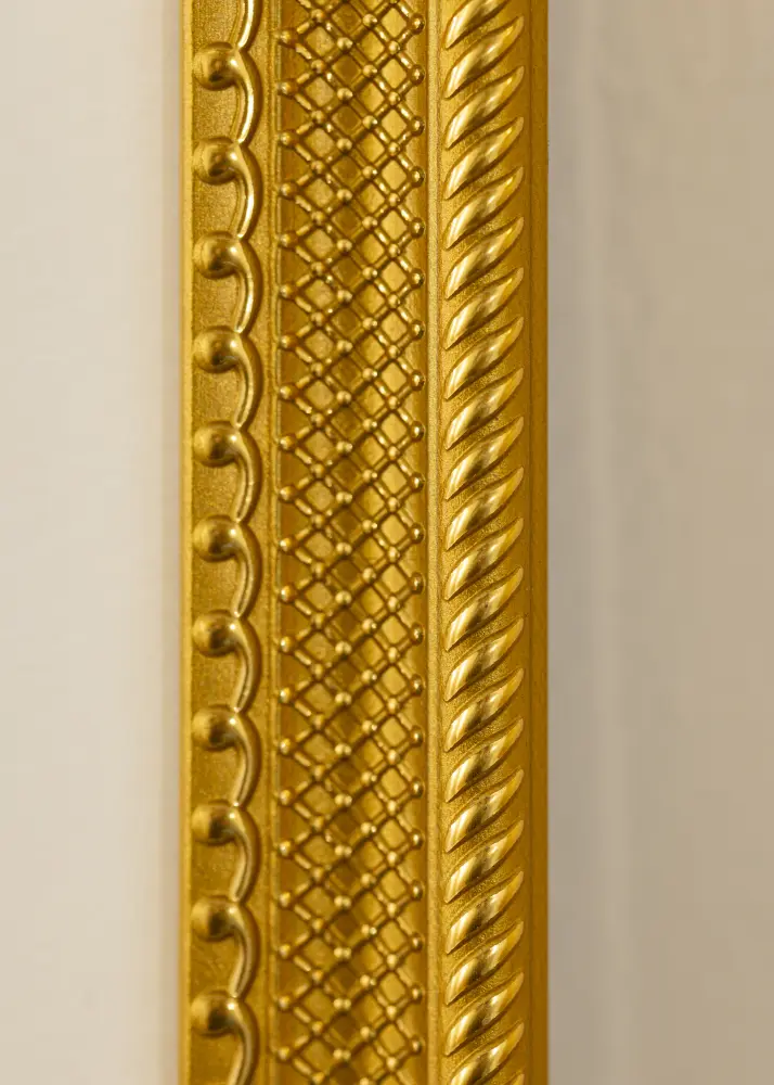 Ram Lattice Akrylglas Guld 59,4x84 cm (A1)