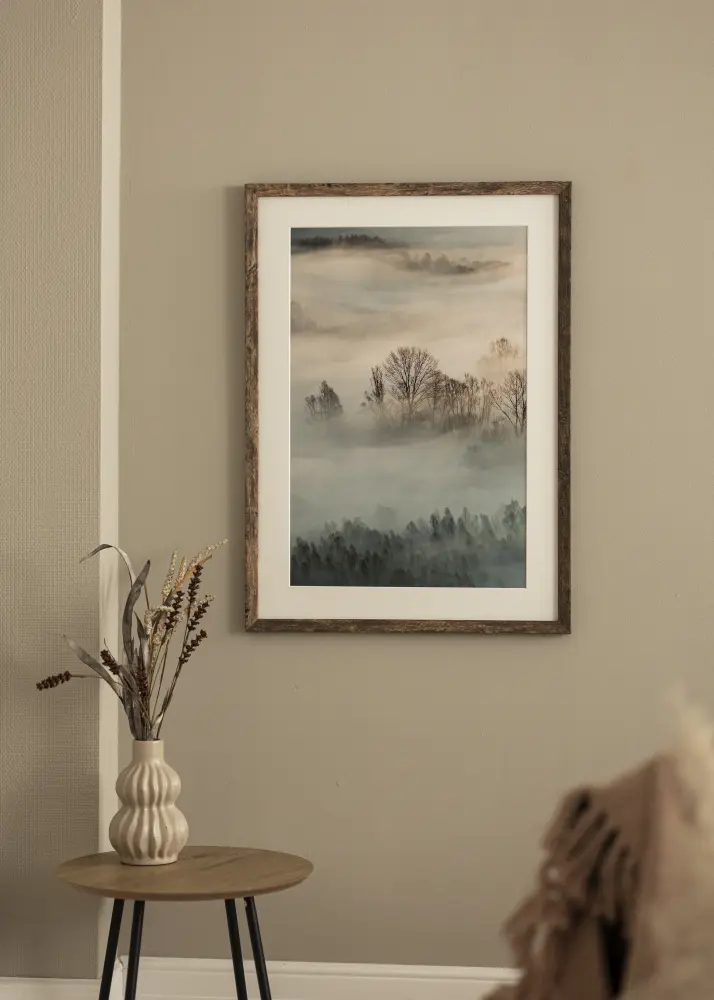Ram Fiorito Washed Oak 30x40 cm - Passepartout Vit 21x29,7 cm (A4)