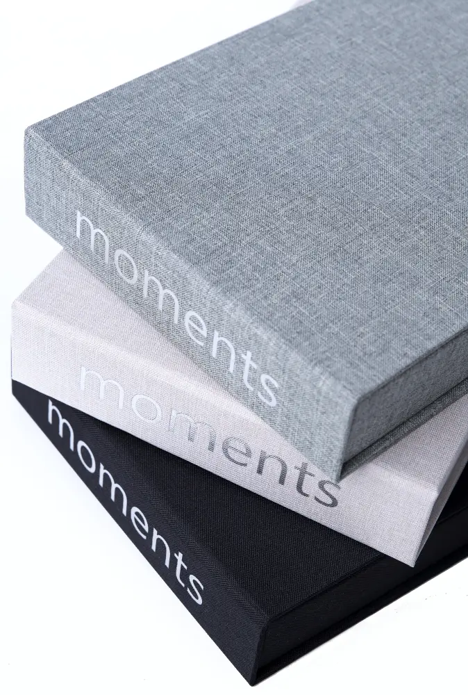 Moments Black (30 Svarta sidor / 15 blad)