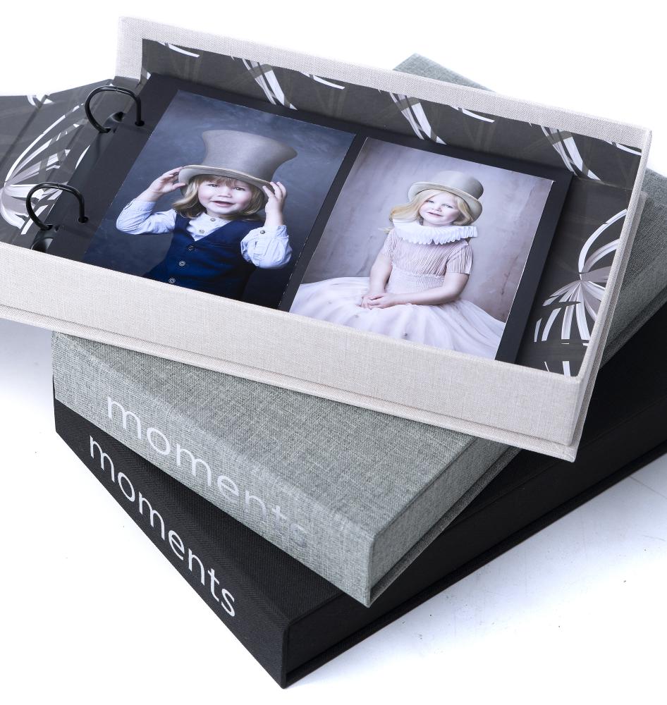 Moments Black (30 Svarta sidor / 15 blad)