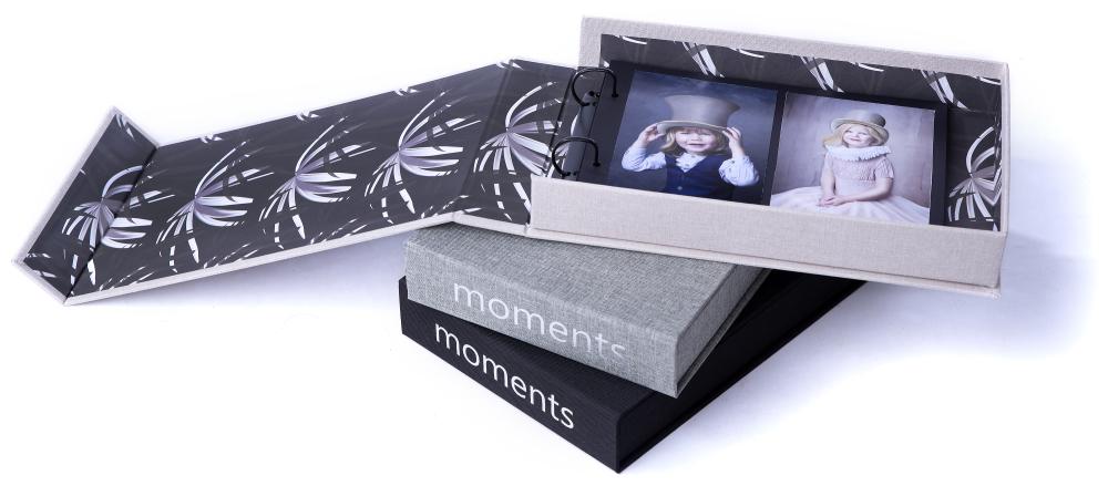Moments Black (30 Svarta sidor / 15 blad)