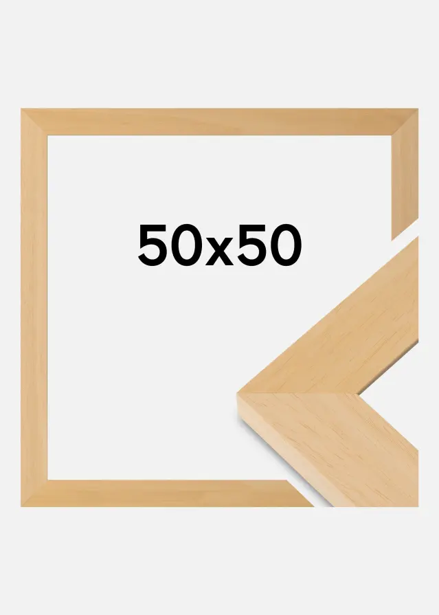 Ram Juno Akrylglas Trä 50x50 cm
