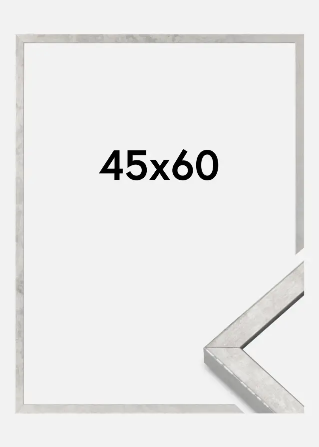 Ram Ares Akrylglas Silver 45x60 cm