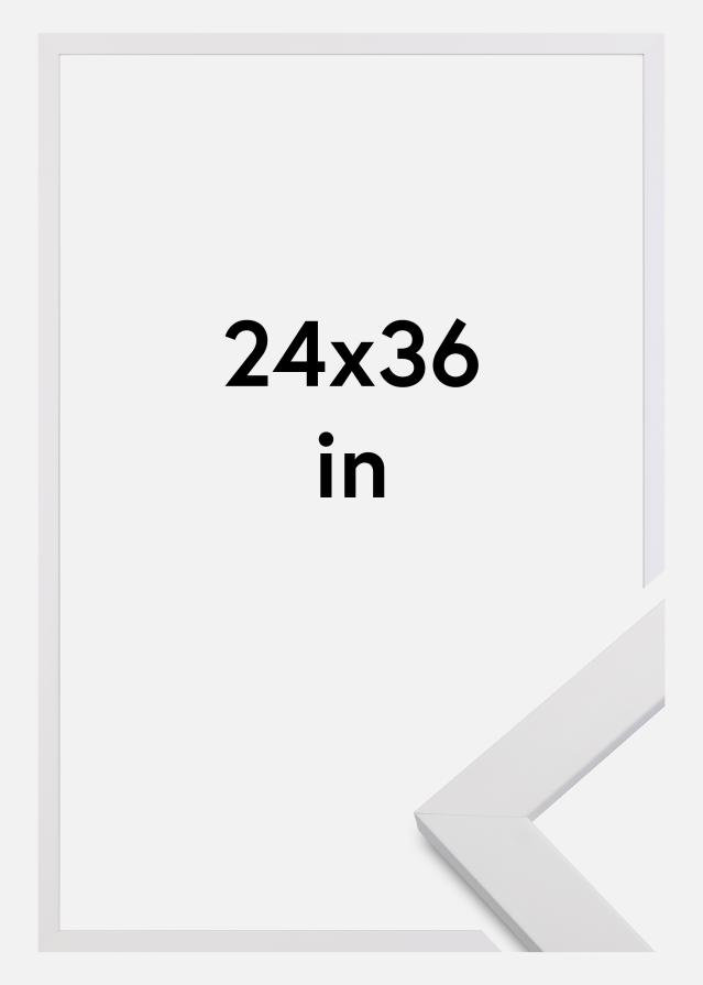 Ram White Wood Akrylglas 24x36 inches (60,94x91,44 cm)