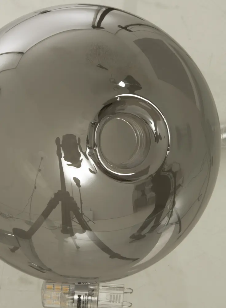 Bordslampa Molekyl Hög - Svart/Rök