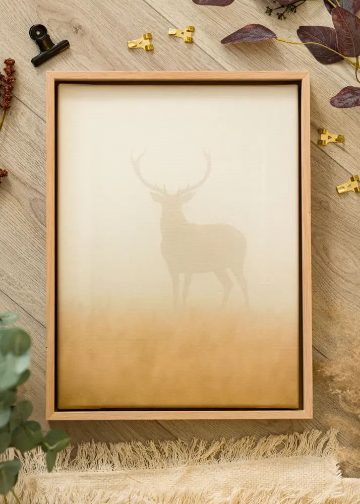 Ram Anubis Canvasram Ek - Valfri Storlek