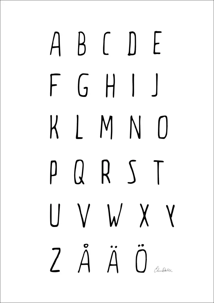 ABC Poster