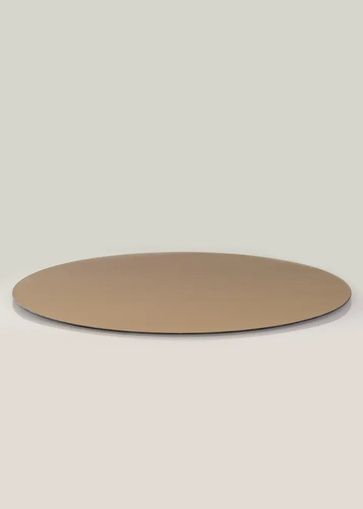 KAILA Rund Spegel Rose Gold 90 cm Ø