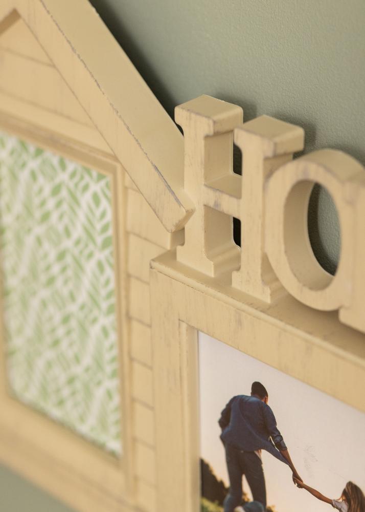 Home Collageram Creme - 3 Bilder