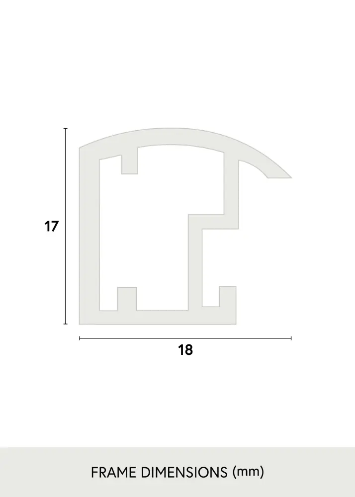 Ram Trendstyle Vit 20x30 cm