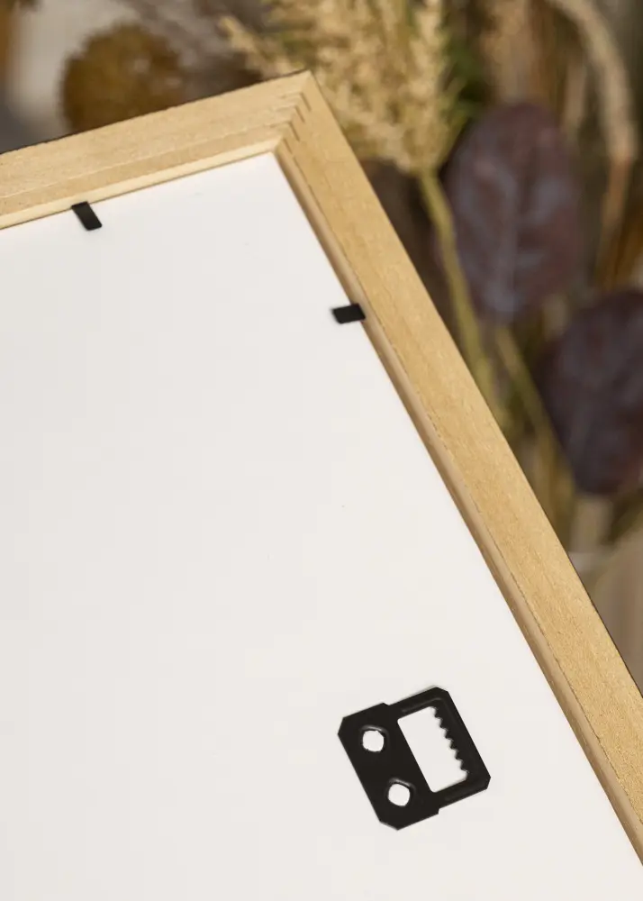 Ram Brown Wood 30x40 cm - Passepartout Vit 21x29,7 cm (A4)