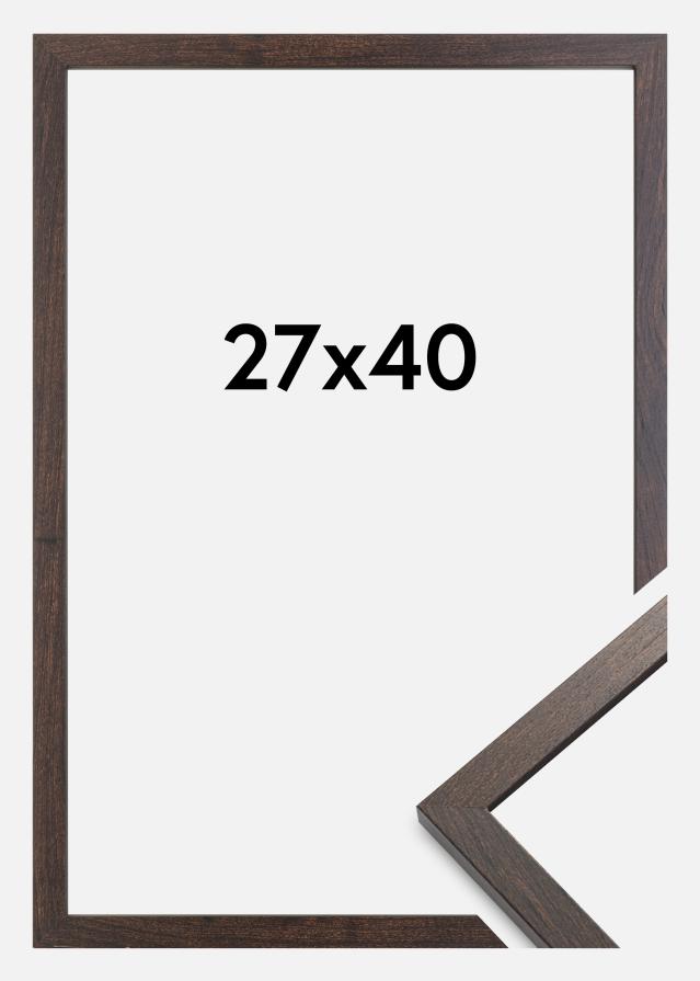 Ram Trendy Akrylglas Valnöt 27x40 cm