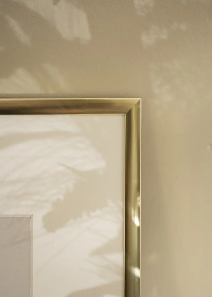 Ram Poster Frame Aluminum Akrylglas Gold 70x100 cm