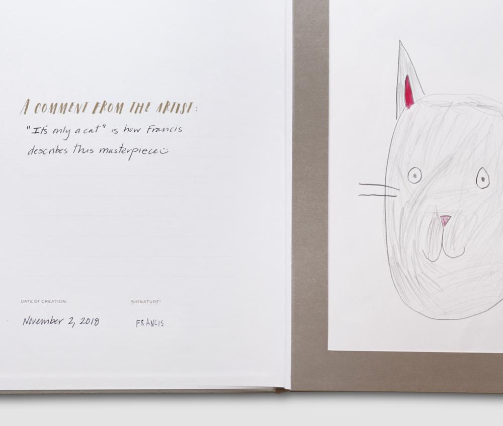 Great Art By A Great Artist - A Coffee Table Art Book (60 sidor / 30 blad)