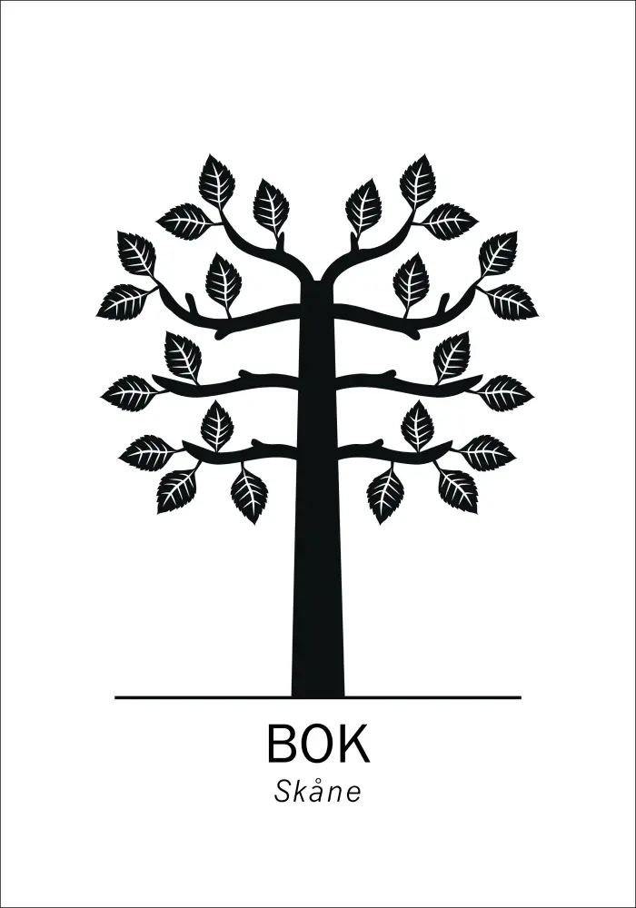 Bok - Skåne Poster