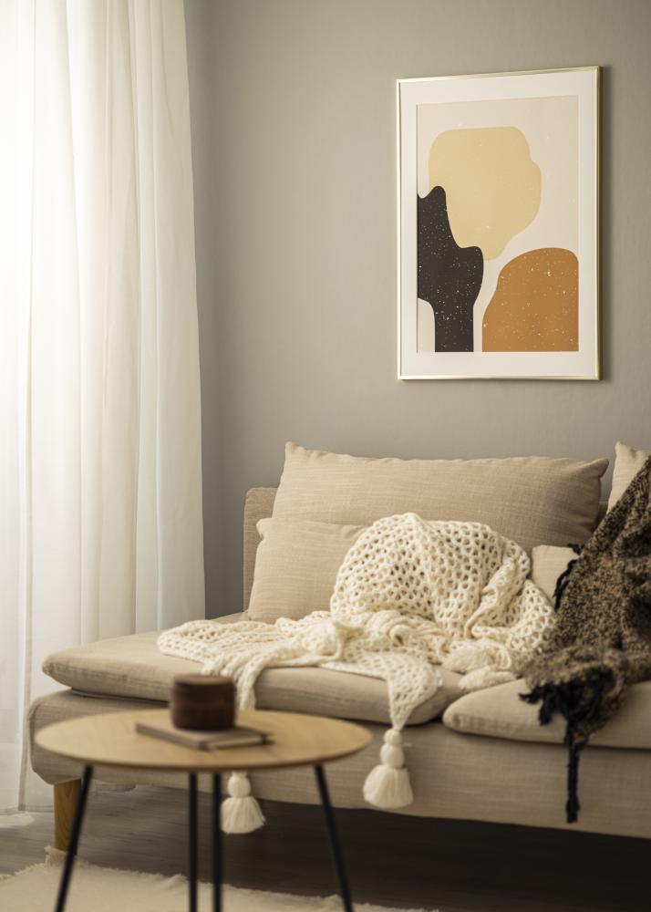 Ram Poster Frame Aluminum Akrylglas Gold 60x80 cm