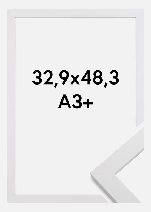 Ram White Wood Akrylglas 32,9x48,3 cm (A3+)