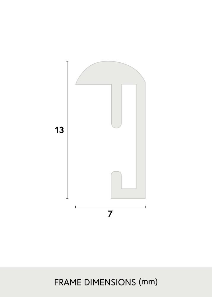 Ram Can-Can Svart 21x30 cm