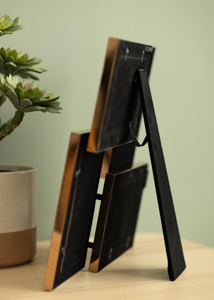 Stainless Steel Collageram Roséguld - 4 Bilder