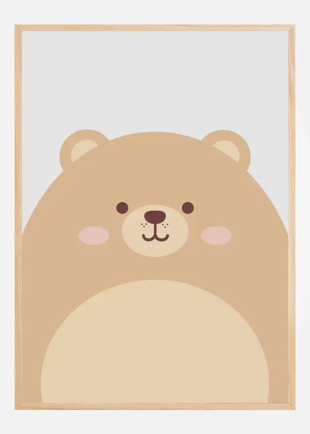 Cute Bear Poster