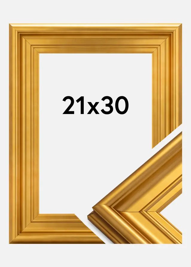Ram Mora Premium Guld 21x30 cm