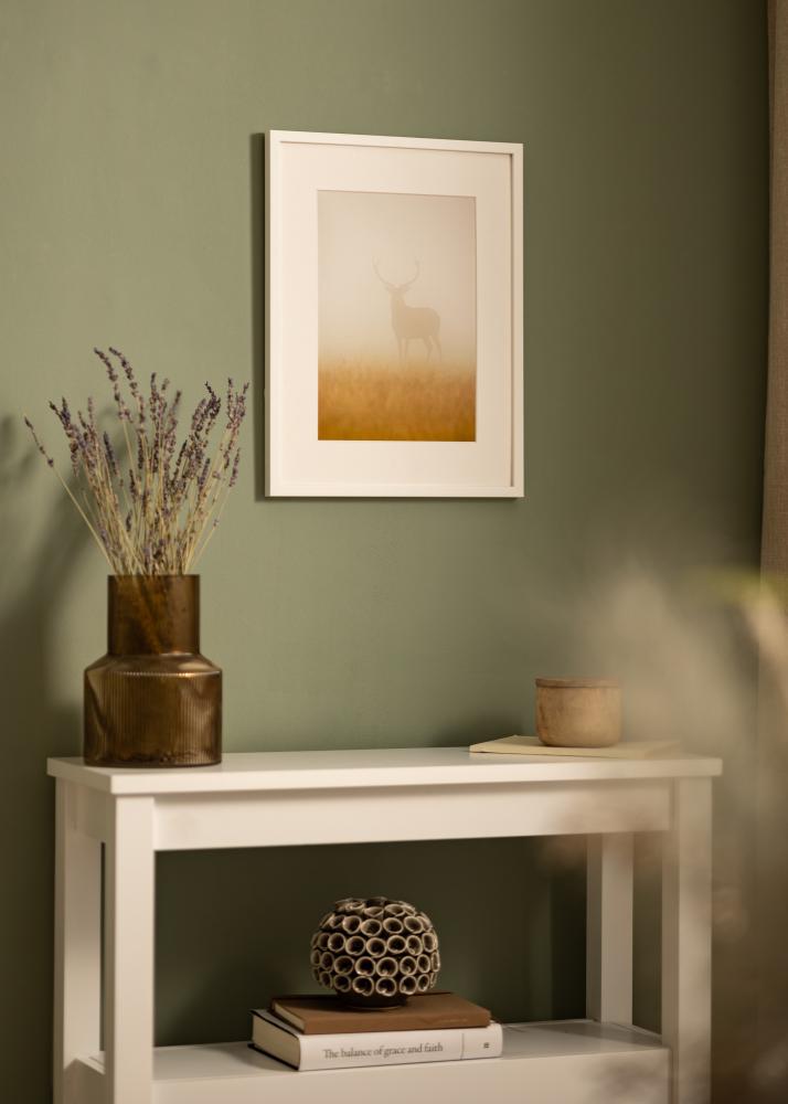 Ram Oslo Vit - Valfri Storlek