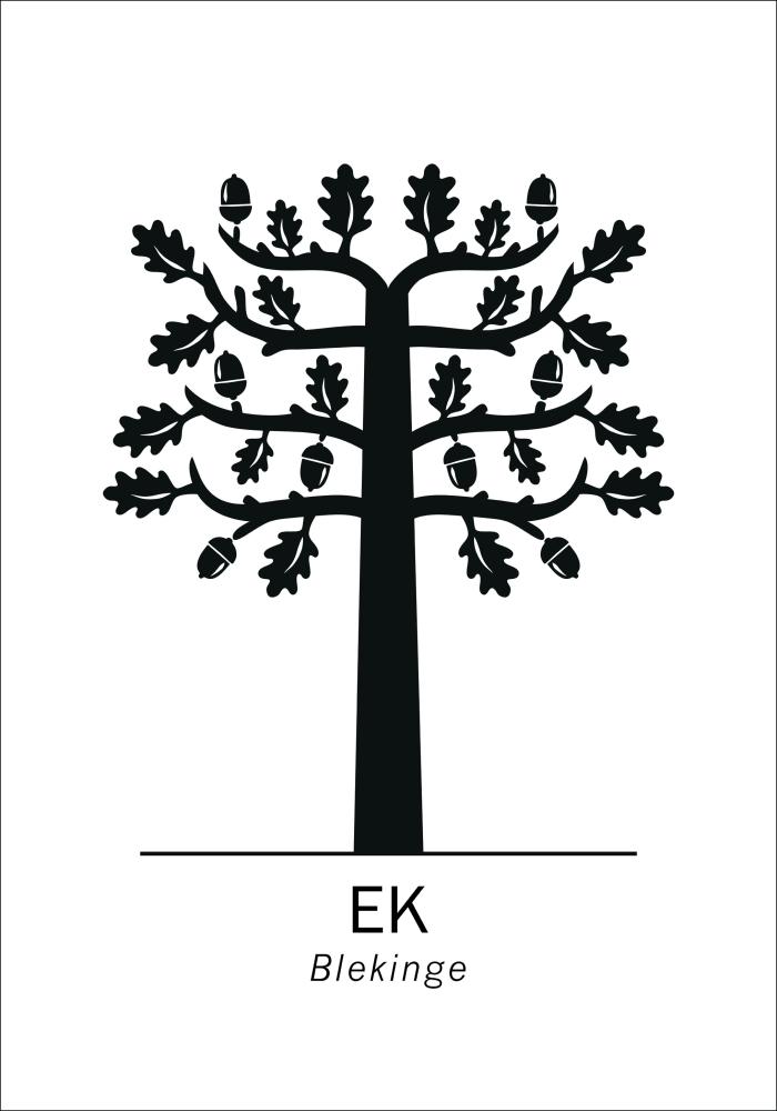 Ek - Blekinge Poster
