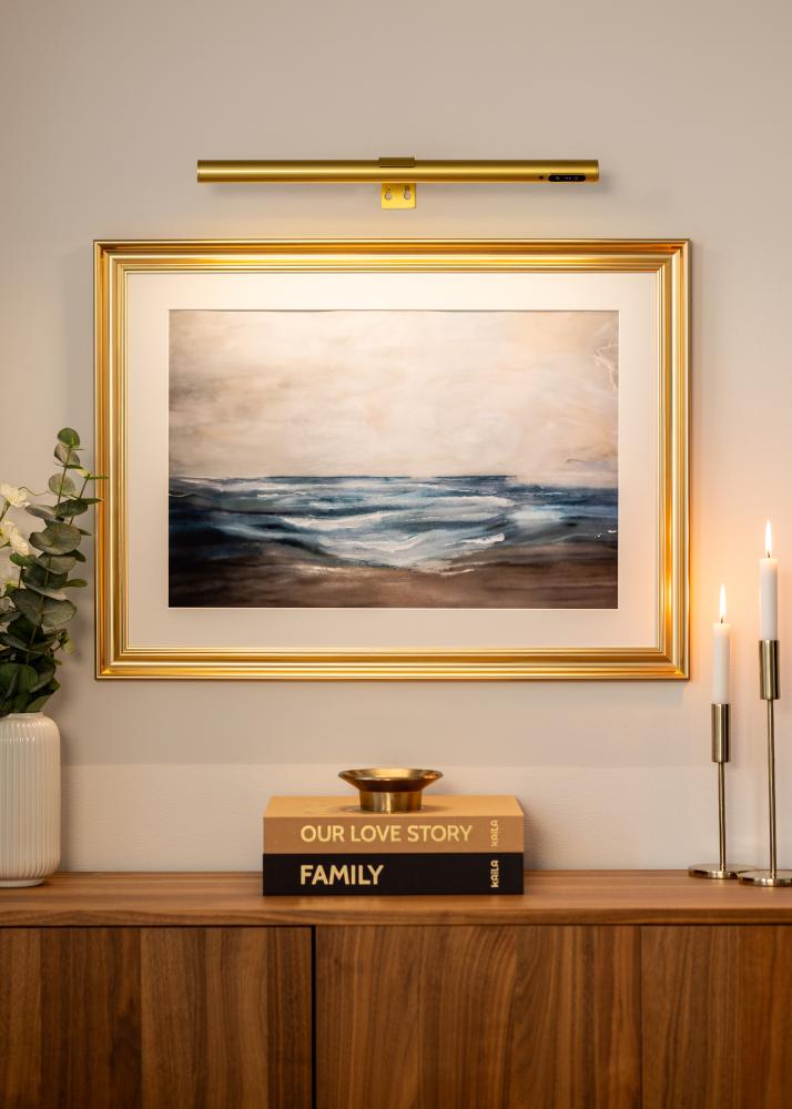 KAILA Halo Batteridriven Tavelbelysning 50 cm - Guld