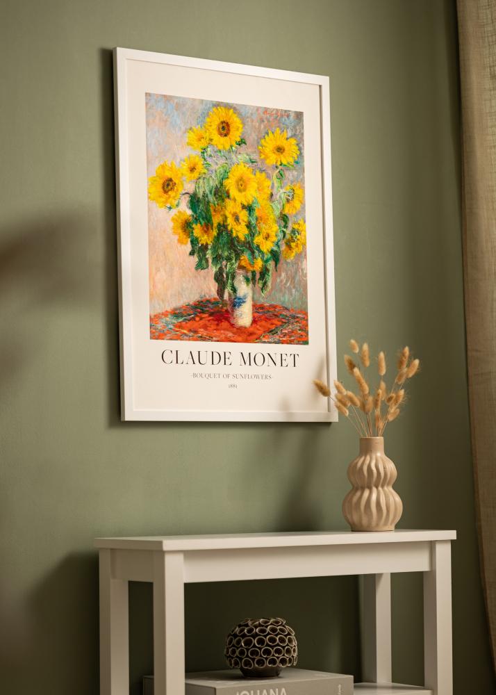 Ram Deco Akrylglas Vit 60x80 cm