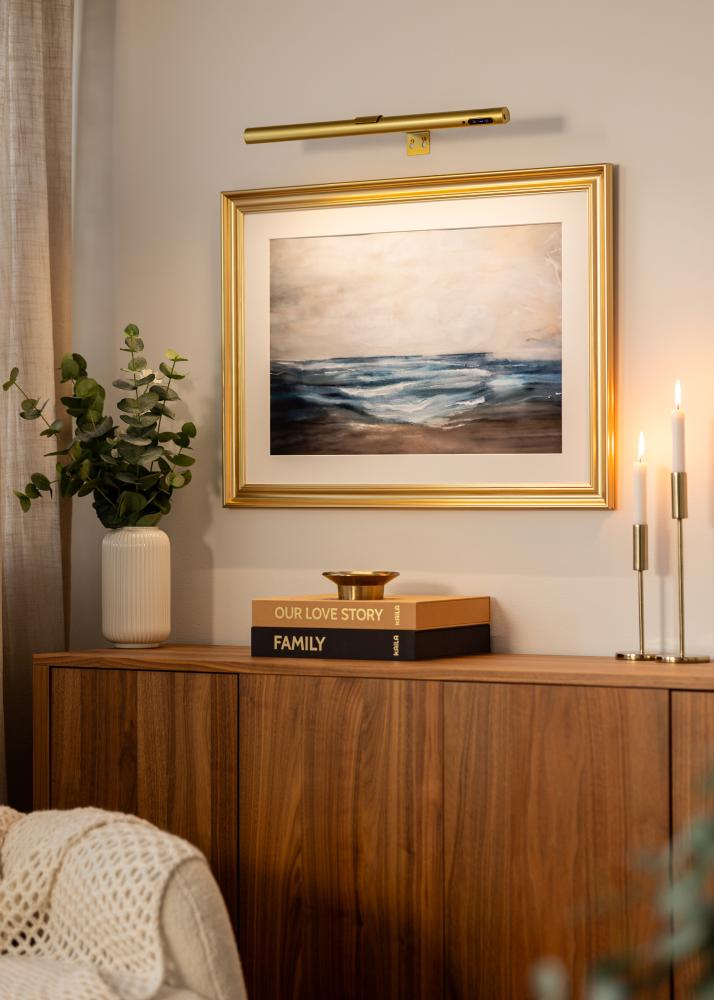 KAILA Halo Batteridriven Tavelbelysning 50 cm - Guld