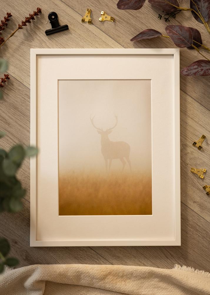 Ram Oslo Vit - Valfri Storlek