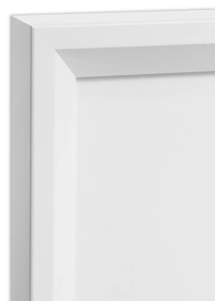 Ram Globe Vit 42x59,4 cm (A2) - Passepartout Svart 25x38 cm