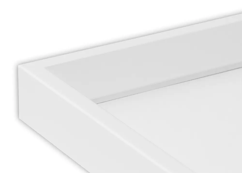 Ram Globe Vit 42x59,4 cm (A2) - Passepartout Svart 25x38 cm