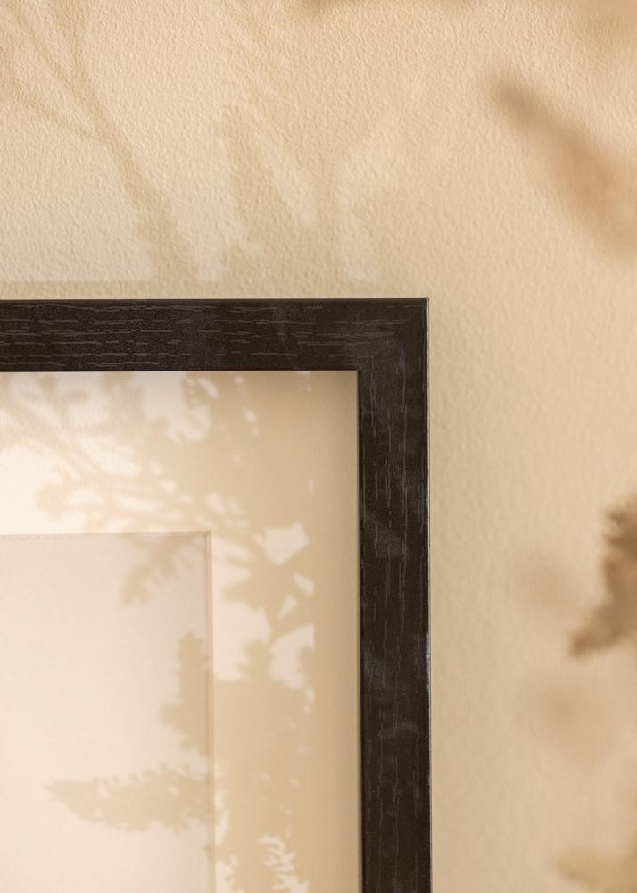 BGA Boxram Akrylglas Svart 50x100 cm