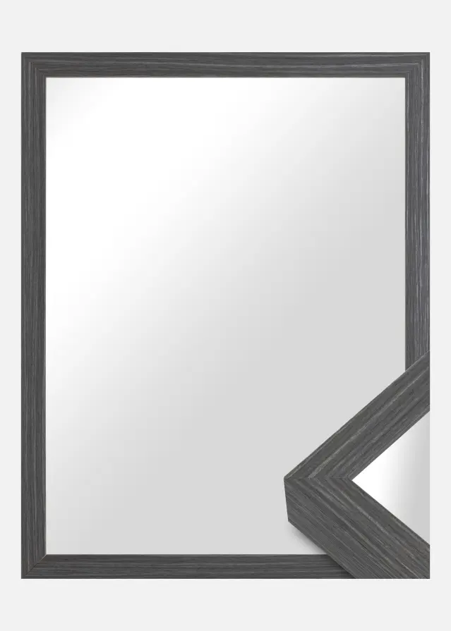 Spegel Wood Selection Grey I - Egna Mått