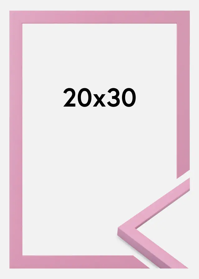 Ram Kent Akrylglas Rosa 20x30 cm