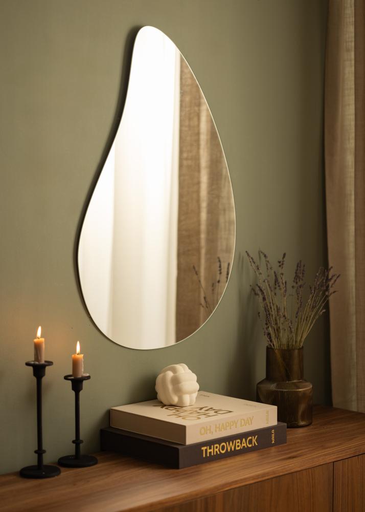 Spegel Slim Drop Clear 80x55 cm