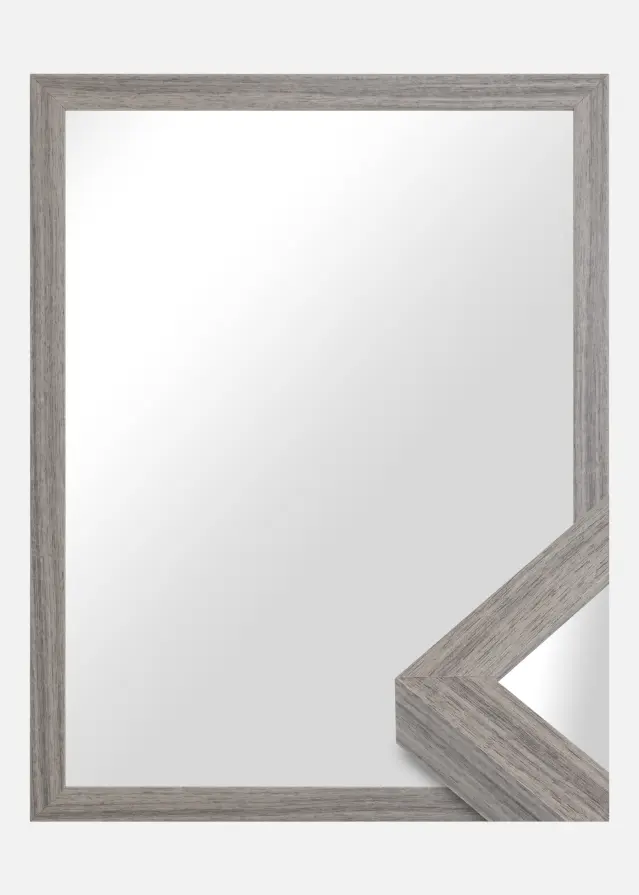Spegel Wood Selection Grey II - Egna Mått