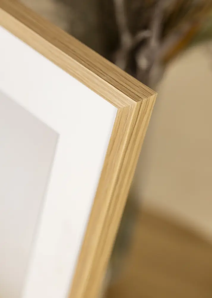 Ram Soul Oak Veneer 42x59,4 cm (A2) - Passepartout Vit 25x38 cm